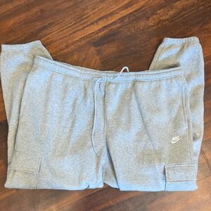 Nike XXL Heather Gray Joggers